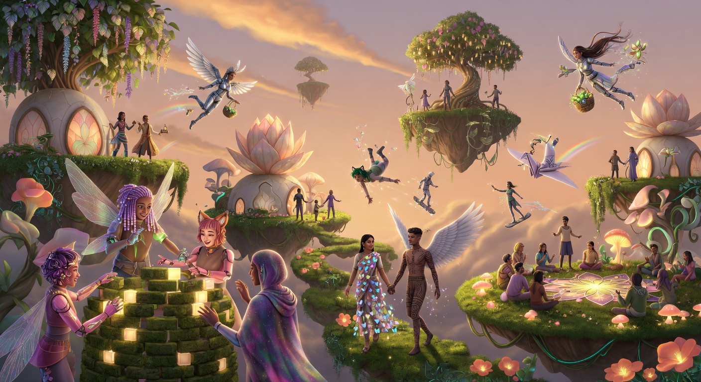 Lumina Phase 2 - Vast beautiful 3D persistent world